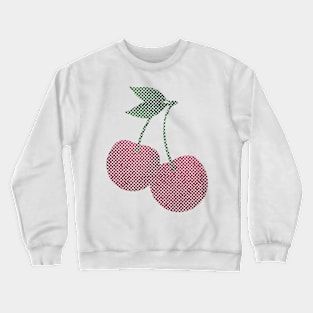 Sweet cherry fruit strawberry gift cherry tree Crewneck Sweatshirt